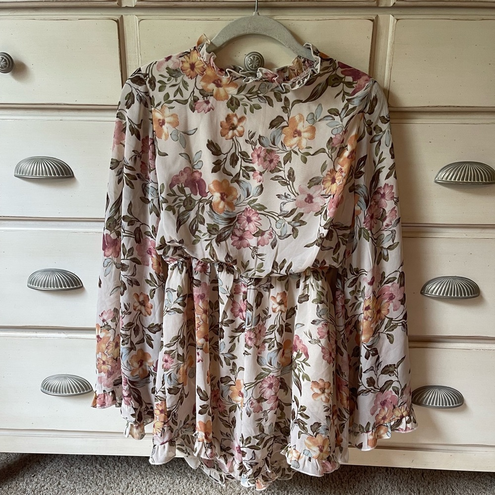 Pink Lily Romper